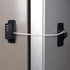 Heavy Duty Combination Refrigerator Lock (1 Pack) - Cabinet Locks Baby Proofing, No Drilling Adhesive Fridge Locks, for Fridge, Cabinets, Drawers,...