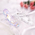 Cinderella Shoe Decor, Crystal High Heels Shoes Ornaments Glass Slipper Decoration Gift for Wedding Birthday Halloween Christmas Party, Transparen...