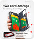 GOOSPERY iPhone 12 Mini Wallet Case with Card Holder, Protective Dual Layer Bumper Phone Case - Navy Blue...