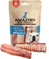 Amazing Dog Treats - 6 Inch Beef Trachea Dog Chews (5 pcs - 8 oz) - Trachea Dog Treats - NO Hide - Digestible and Safe Chews for Dogs - Glucosamin...