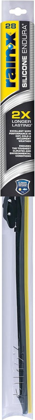 Rain-X 830128 Silicone Endura Wiper Blades, 28 Inch Windshield Wipers (Pack of 1), Automotive Replacement Windshield Wiper Blades With Two Times L...