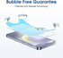 amFilm3+3 Pack Auto-Alignment Magnetic OneTouch for Samsung Galaxy S24 Plus 6.7” Tempered Glass Screen Protector +3 Camera Lens Protector, 30 Seco...