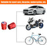 American Flag Tire Valve Stem Caps, 8 Pcs Tire Air Cap Covers, Aluminum Alloy Hexagon Wheel Valve Cap with Leak-Proof Rubber O-Ring for Car Truck ...