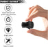 M12 x 1.25 Car Gear Shift Knob Adapter, Manual Shifter Adapter Shift Stick Connector, Aluminum Alloy Shift Knob Boot Retainer Adapter for Manual C...