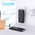 10000 mAh Portable Charger Power Bank,Slim External Battery Pack with Built in AC Wall Plug, USB C Cable Total 3 Different Cables Compatible with ...