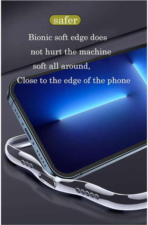 4 Pack Tempered Glass Film + Cover for IIIF150 B2 Pro (6.78"), 9H Hardness Screen Protector and Soft Silicone Case Bumper Transparent Protective T...