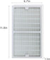 Filters C Compatible Idylis Air Purifier IAP-10-200 & IAP-10-280, Part # IAF-H-100C - 1 pcs HEPA Filter & 2 Carbon Filters...