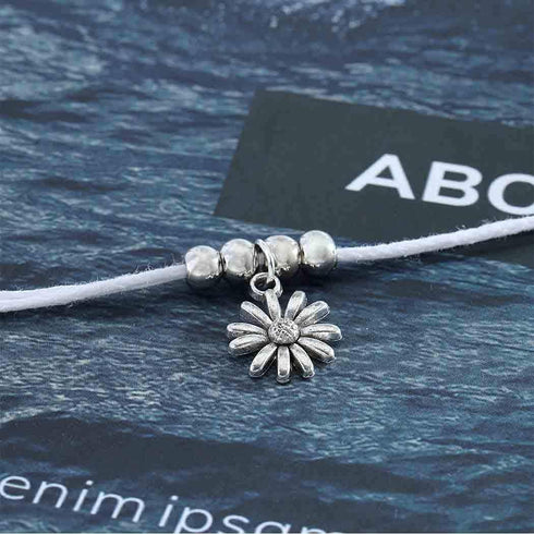 Olbye Sunflower Anklet Bracelet Layered Petite Anklets for Women and Girls Silver Foot Chain Summer Beach Jewelry Accessories...
