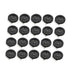uxcell 50K Ohm Dial Wheel Potentiometer for Audio Stereo Volume Switch Control 16x2mm 20Pcs...