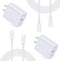Type C Samsung Fast Charger for Samsung Galaxy S24/A15/A14 5G/A54/A53/S23,20W USB C iPhone 15 Charger Fast Charging for iPhone 15/15 Pro/15 Pro Ma...