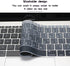 HRH Thai Language Silicone Keyboard Cover Skin for MacBook Pro 13"A1708 A1988 No Touch Bar (2018 2017 2016)&for MacBook 12"A1534 with Retina Displ...
