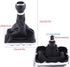 Acouto Manual Shift Knob Boot 6 Speed Car Gear Shift Knob Stick Gaiter Boot Frame Kit Fit for Passat B6 2005-2012 Gear Shifter Boot Cover Replacem...