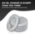 Pack-20 Oil Drain Plug Gasket, Washer Crush Seal, Automobile Replacement Accessories, Compatible with Honda 9410914000 (Silver)...