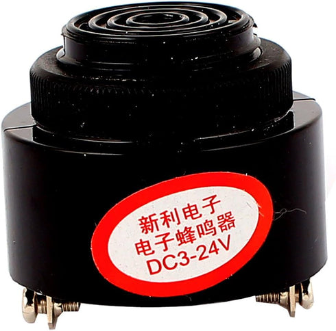 uxcell DC 3-24V 85DB Continuous Beep Alarm Electronic Piezo Buzzer Sounder...