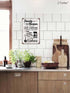 Family Recipes Love Laughter Forgiveness Faith Hope Patience Kindness White Background Metal Sign Home Kitchen Farmhouse Dinig Room Retro Art Wall...