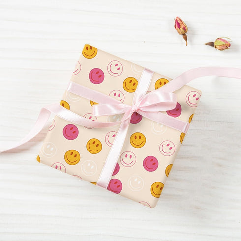Whaline 6Pcs Retro Groovy Cotton Fabric Bundles 18 x 22 Inch Pink Orange Checkered Flower Fat Quarters Groovy Hippie Quilting Patchwork Squares Se...