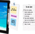2 pcs Dry Erase Monitor Memo Board, Magnetic Whiteboard Multifunction Whiteboard Monitor Side Panel with 4 Clips...