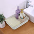 White Plastic Storage Basket Tray, Pack for 6 (Large)...