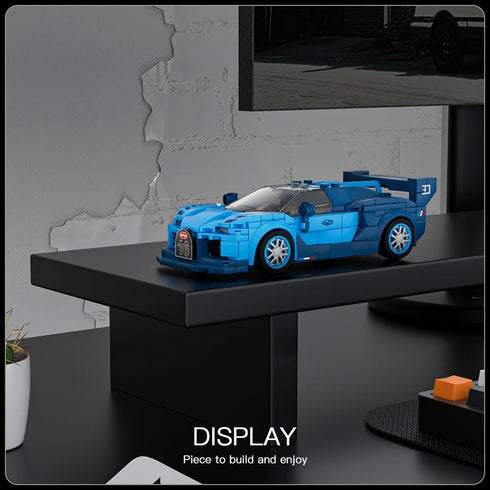 Mould King Speed Champion Car Vision GT Models Building Toys with Display Case, 27001 Model Car Kits Building Blocks, Toy Car Building Sets, Race ...