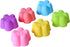 Magik 36 PCS Reusable Non-stick Silicone Mini Baking Muffin Cupcake Chocolate Cups (Assorted Flowers 2)...