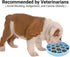 Mr. Peanut's Interactive Slow Feed Dog Bowl, Fun Healthy Bloat Stop Feeder (Medium)...