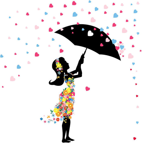 DEKOSH Baby Girl Nursery Decor | Peel & Stick Decorative Wall Decals for Teen Girl Bedroom...