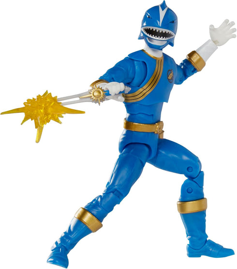Power Rangers Lightning Collection Wild Force Blue Ranger 6-Inch Premium Collectible Action Figure Toy, Multiple Accessories, Kids 4 and Up...