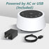 Color Noise Sound Machines with 10 Colors Night Light 25 Soothing Sounds and Sleep White Noise Machine 32 Volume Levels 5 Timers Adjustable Bright...