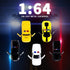 Die Cast Metal Little Toy Cars Set of 5, Openable Doors Pull Back Car Gift Pack for Kids (Police car)...