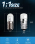 Keiurot 1487 1447 Bulb 1446 1449 E10 Led Bulb House Number Light Bulb Address Lights 10V-30Volt Train Bulbs, Flashlight Bulb, Landscaping Light Wa...