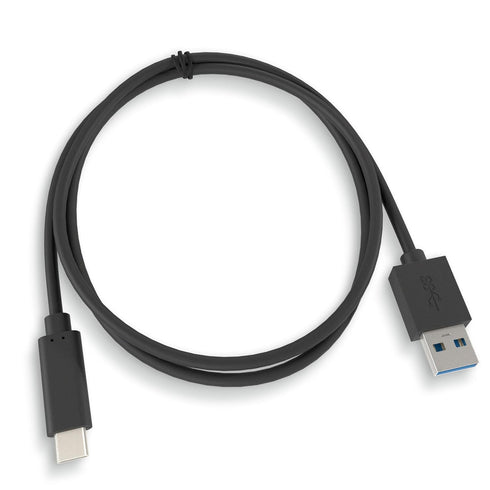 USB3.2 Gen2x1 A to C Cable, USB C Cable, USB-A to USB-C, 10Gbps High Speed Data Transfer, USB Charging Cable. Black, 2 meters...