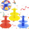 3 Pack 3-Tier Colorful Round Cardboard Cup Cake Holder Stand Dessert Tower, Reusable Pastry Serving Platter Food Display, Birthday Wedding Special...