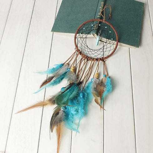 FANDOL DIY Dream Catcher Making Kit, Macrame Dream Catcher Craft Supplies for Kids Bedroom Wall Decor Nursery Baby Room Hanging Wedding Ornaments ...