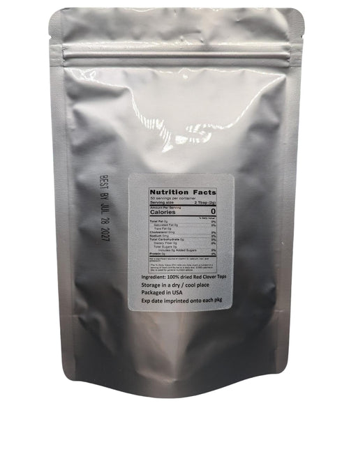 Red Clover Leaf & Flowers - Dried Trifolium pratense Leaf & Flowers C/S by Nature Tea (4 oz)...