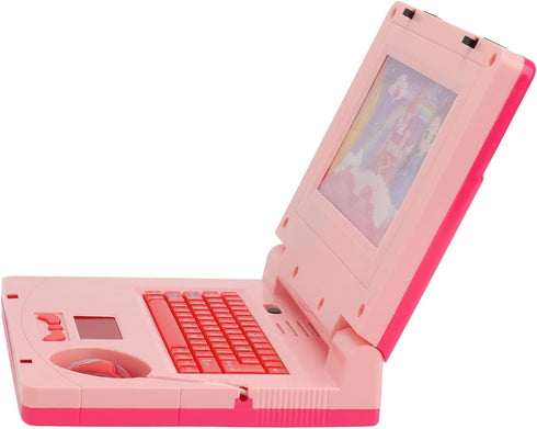 RiToEasysports Kids Learning Laptop, Plastic High Simulation Educational Toddler Learning Computer Toy with Mouse ( Retractable Mouse) Electronic ...