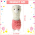 2 Pieces Llama Stuffed Animal 10 Inches Cute Llama Alpaca Plush Toy Gifts for Girls Boys Birthday Home Wedding Christmas Party Decorations(Green, ...