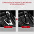 Car Sticker Gear Shift Knob Cover Car Interior Accessories for BMW Series...