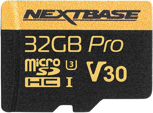 Nextbase 32GB U3 Micro SD Memory Card - with Adapter - Compatible with Nextbase in-Car Dash Cams Series 1 and 2...