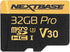 Nextbase 32GB U3 Micro SD Memory Card - with Adapter - Compatible with Nextbase in-Car Dash Cams Series 1 and 2...