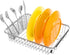 SANNO Utensil Silverware Holder Organizer Hanging Cutlery Organizer Spoon Drying Rack Basket Holder, 4 Divided Compartments Silverware Organizer, ...