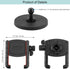 Gym Magnetic Phone Holder for Gym/Fridges/Motorcycle Tank/Motor Vehicle,3.46 inch Magnetic Base Aluminum Alloy Ball Joint,Adjustable Clip Compitab...