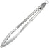 Chef Craft Premium Silicone Cooking Tongs, 12 inch, Gray...