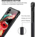 CARLOCA Compatible with iPhone XR Case,iPhone XR Cases for Girls Women Boys Men Young,Flower and Dragon Pattern Design Shockproof Anti-Scratch Cas...
