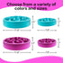 Slow Feeder Dog Bowls Fun Feeder Slo Bowl Puzzle Feeder Dog Bowls Dog Food Bowl Dog Slow Feeder Bowls Slow Feeder Dog Bowls Large Breed, Small Bre...