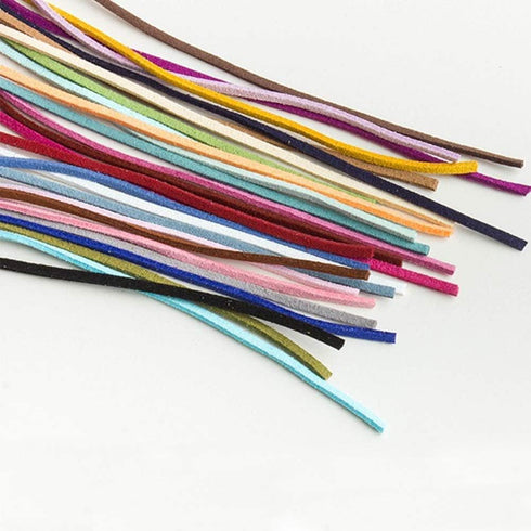 ToBeIT 89 Yard Micro-Fiber Flat Leather Beading Thread Faux Suede Cord String for Bracelet Necklace DIY Beading Jewelry Making Arts Crafts...