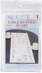 Jack Dempsey Stamped Table Runner/Scarf, 15-Inch by 42-Inch, Fluttering Butterflies...