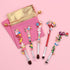Anime Alice in Wonderland Makeup Brushes - Foundation Blending Powder Eyeshadow Contour Concealer Blush Cosmetic Makeup Tool Brush (Alice Makeup B...
