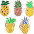 Amosfun 5pcs Lovely Originality Fashion Fruits Brooch Summer Style Small Fresh Oil Dripping Pineapple Brooch Pins...