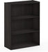 Furinno Pasir 3-Tier Open Shelf Bookcase, Espresso...