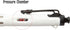 Tombow 56068 AirPress Ballpoint Pen, White, 1-Pack. Pressurized Pen Easily Writes Overhead and on Wet Paper...